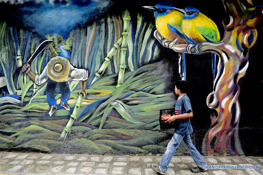 HONDURAS-CANTARRANAS-MURALES