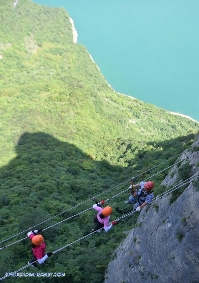 CHINA-HUBEI-ACTIVIDAD AL AIRE LIBRE