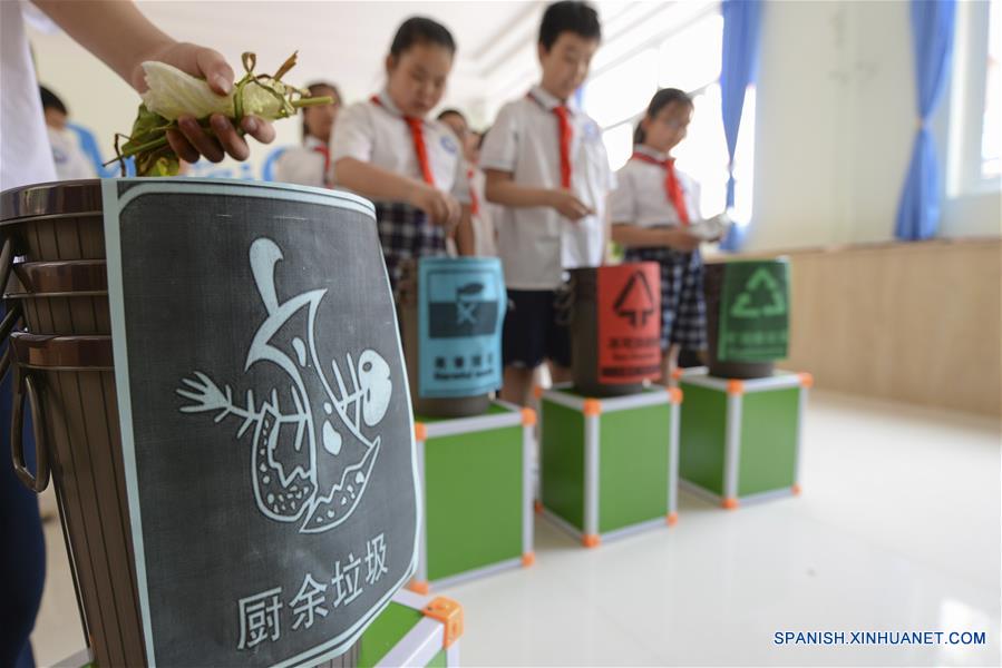 CHINA-HEBEI-CLASIFICACION DE RESIDUOS-EDUCACION 