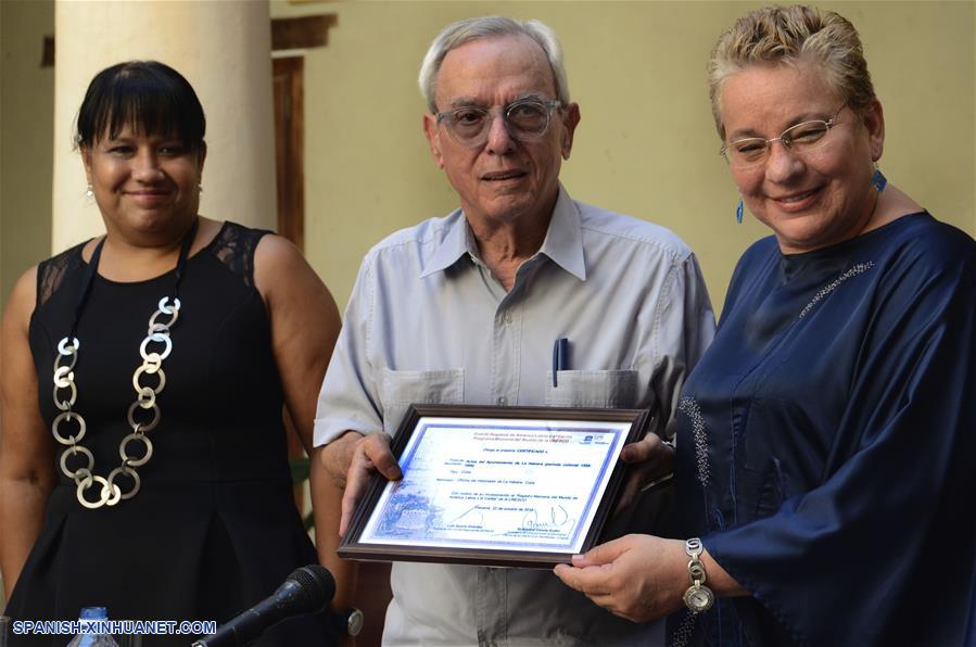 CUBA-HABANA-UNESCO-INSCRIPCION