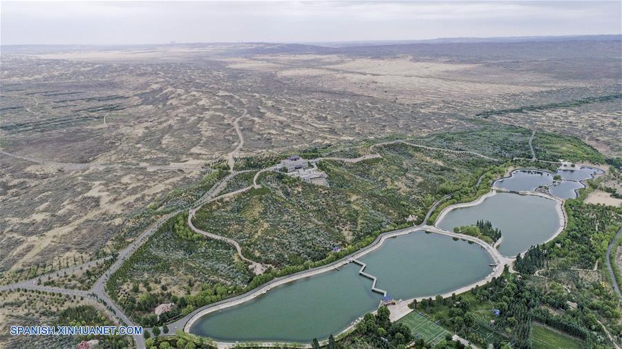 CHINA-NINGXIA-RESERVA NATURAL BAIJITAN