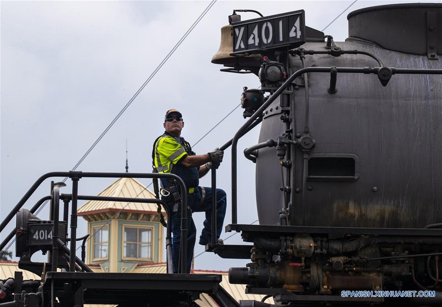 EEUU-ILLINOIS-FERROCARRIL TRANSCONTINENTAL-ANIVERSARIO