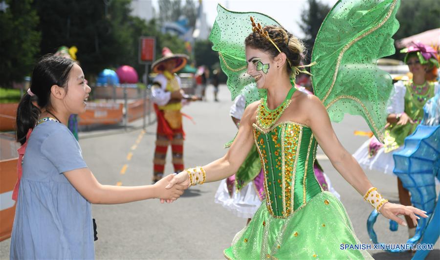 CHINA-JILIN-CUBA-BAILARINA