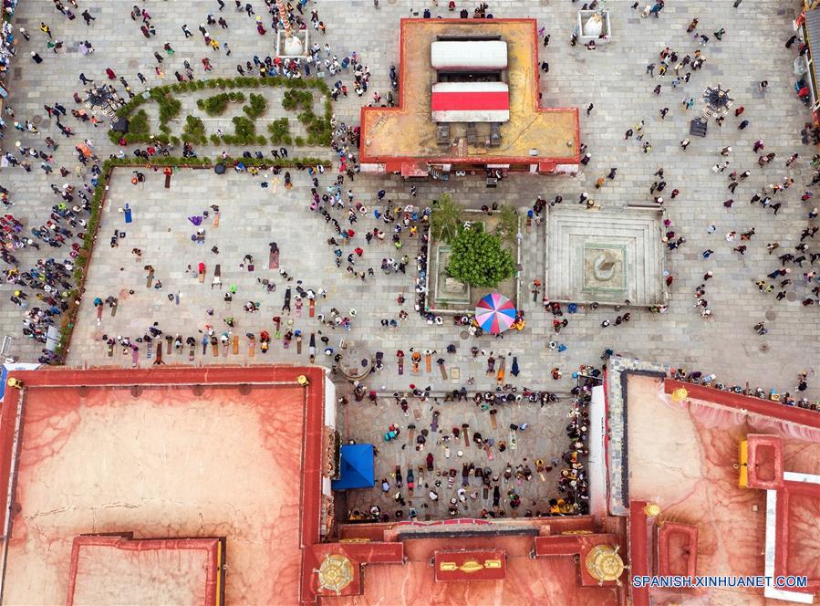 CHINA-LHASA-VISTA AEREA-SERIE
