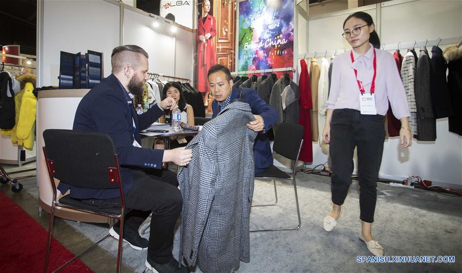 CANADA-TORONTO-FERIA TEXTIL-COMERCIO