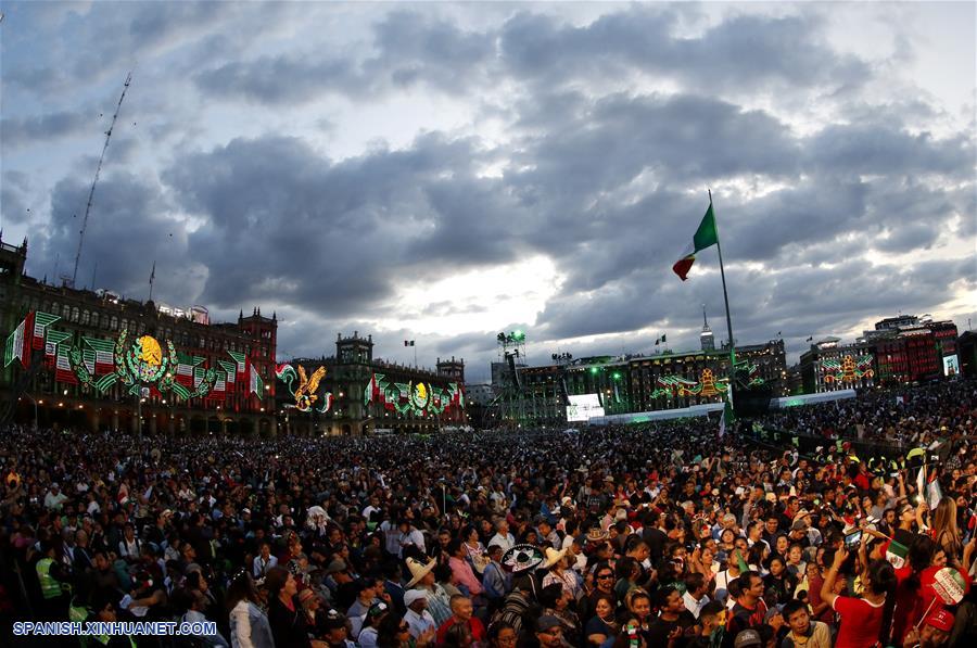 MEXICO-CIUDAD DE MEXICO-INDEPENDENCIA-CELEBRACION