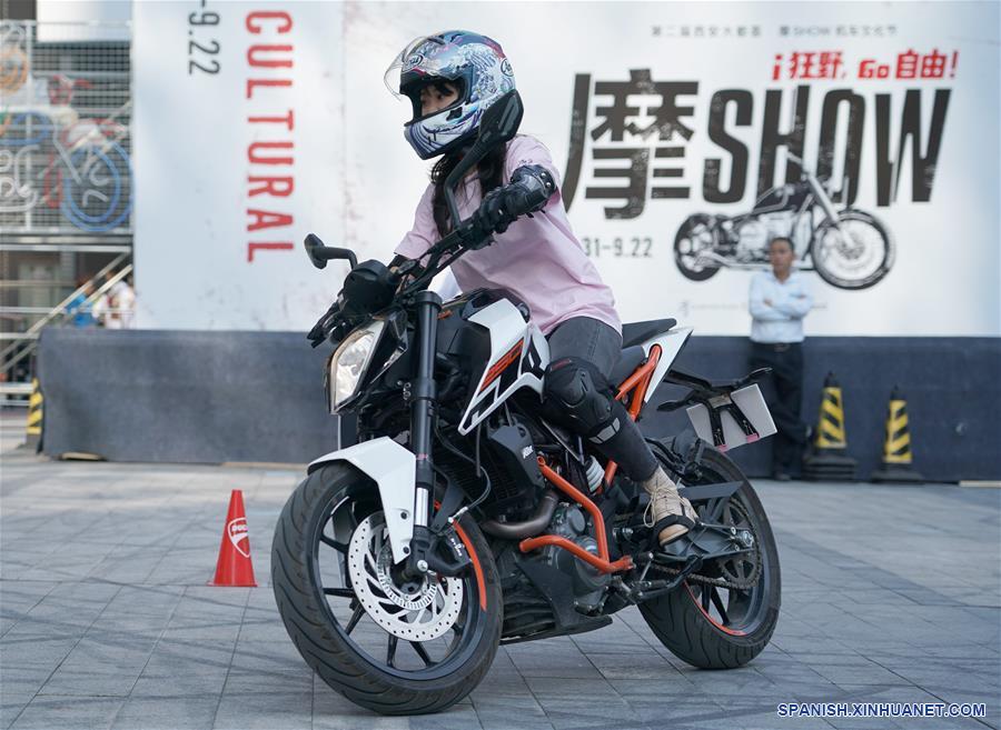 CHINA-SHAANXI-MOTOCICLETAS-FESTIVAL CULTURAL