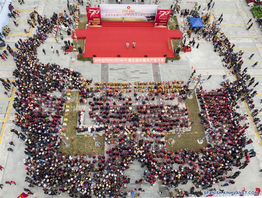 CHINA-LHASA-FESTIVAL DE LA COSECHA-CELEBRACION 