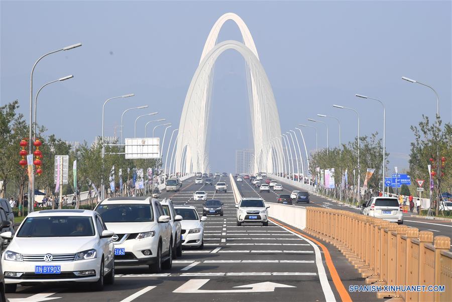 CHINA-BEIJING-PUENTE NUEVO SHOUGANG-APERTURA