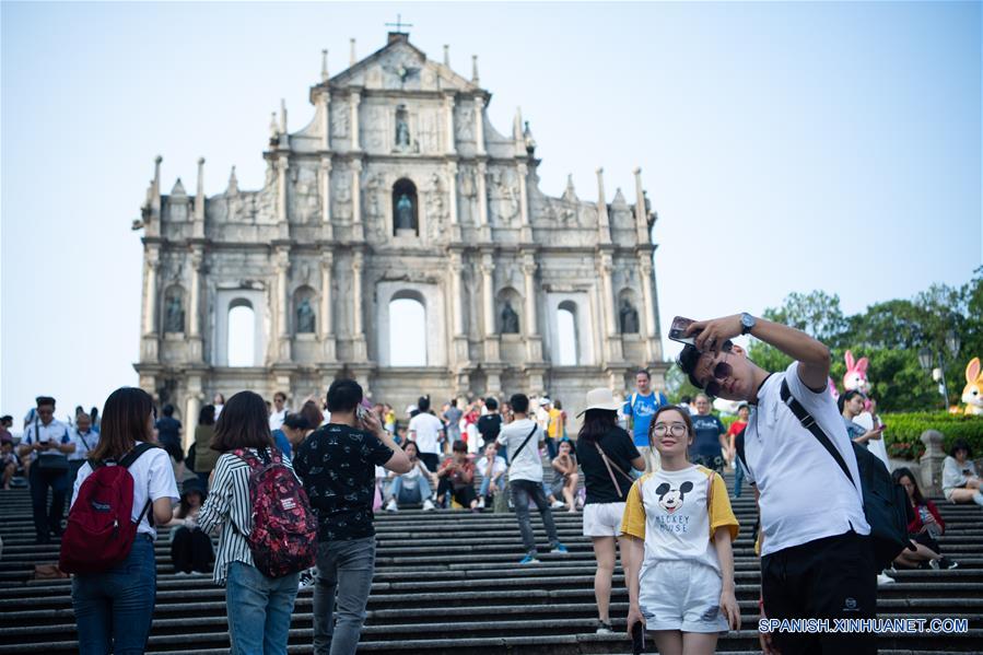 CHINA-MACAO-SEMANA DORADA-TURISMO