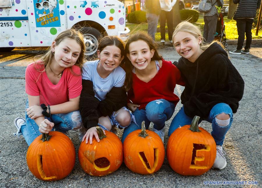 EEUU-ILLINOIS-FESTIVAL DE CALABAZAS