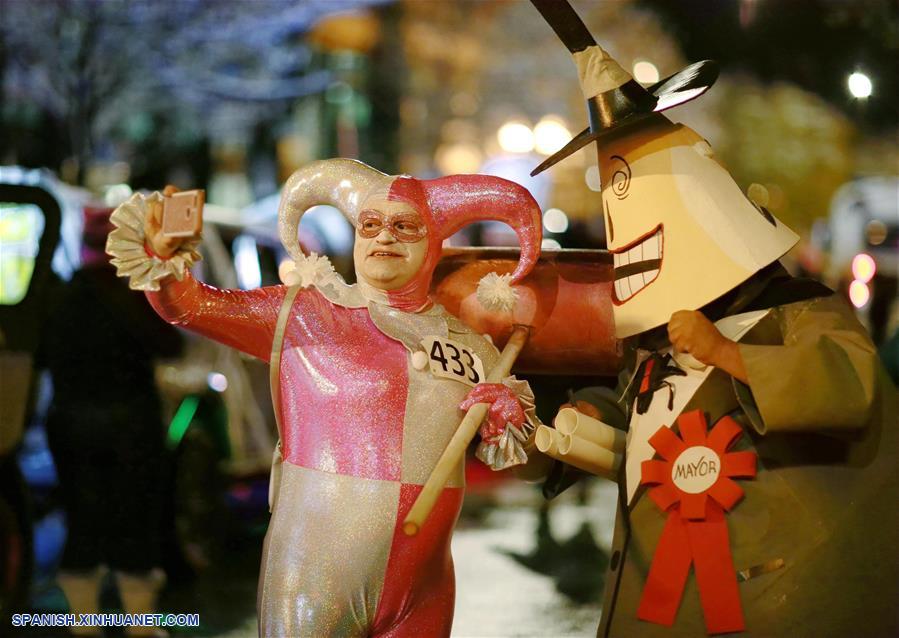 Celebran el Halloween en Estados Unidos CHINAAMÉRICA DEL NORTE