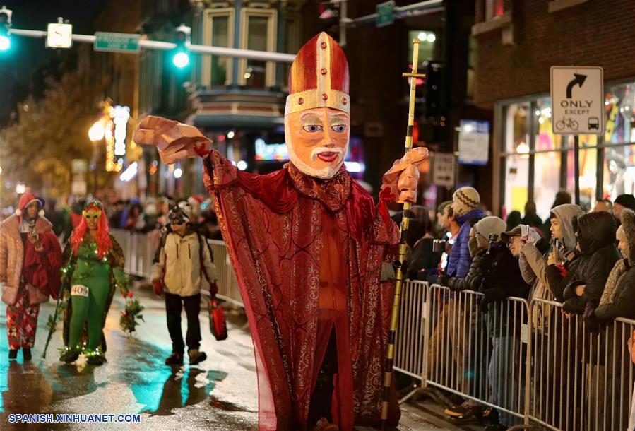 EEUU-CHICAGO-HALLOWEEN-DESFILE