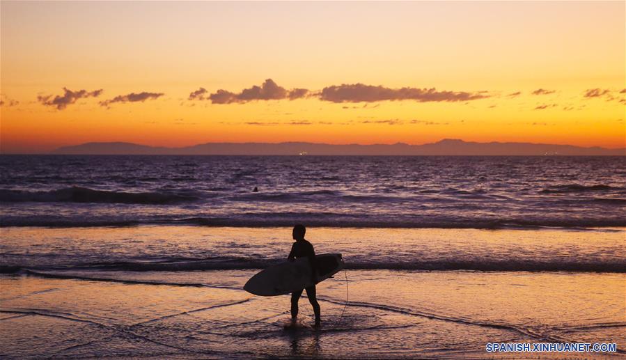 EEUU-CALIFORNIA-HUNTINGTON BEACH-ATARDECER