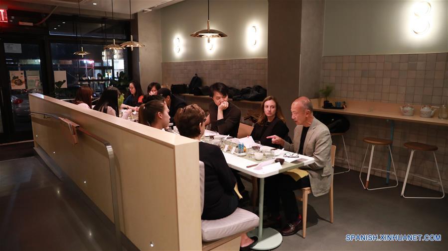 EEUU-NUEVA YORK-RESTAURANTE CHINO-NIXON EN CHINA-BANQUETE