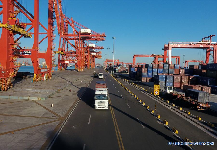 CHINA-HEBEI-TANGSHAN-CAMIONES DE CONTENEDORES NO TRIPULADOS