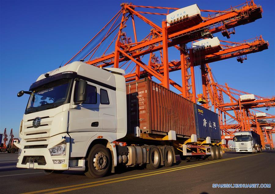 CHINA-HEBEI-TANGSHAN-CAMIONES DE CONTENEDORES NO TRIPULADOS