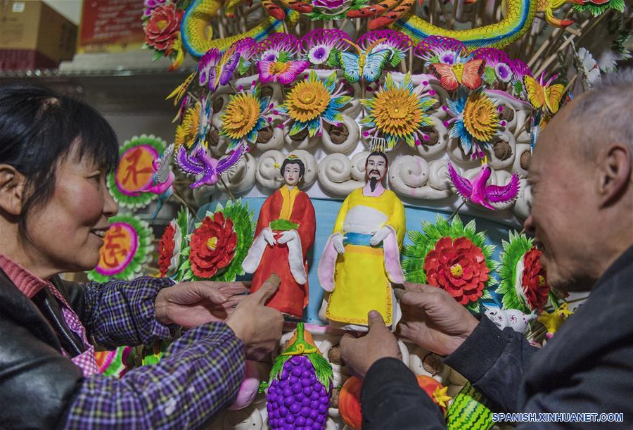 CHINA-SHAANXI-HEYANG-MODELADO DE MASA