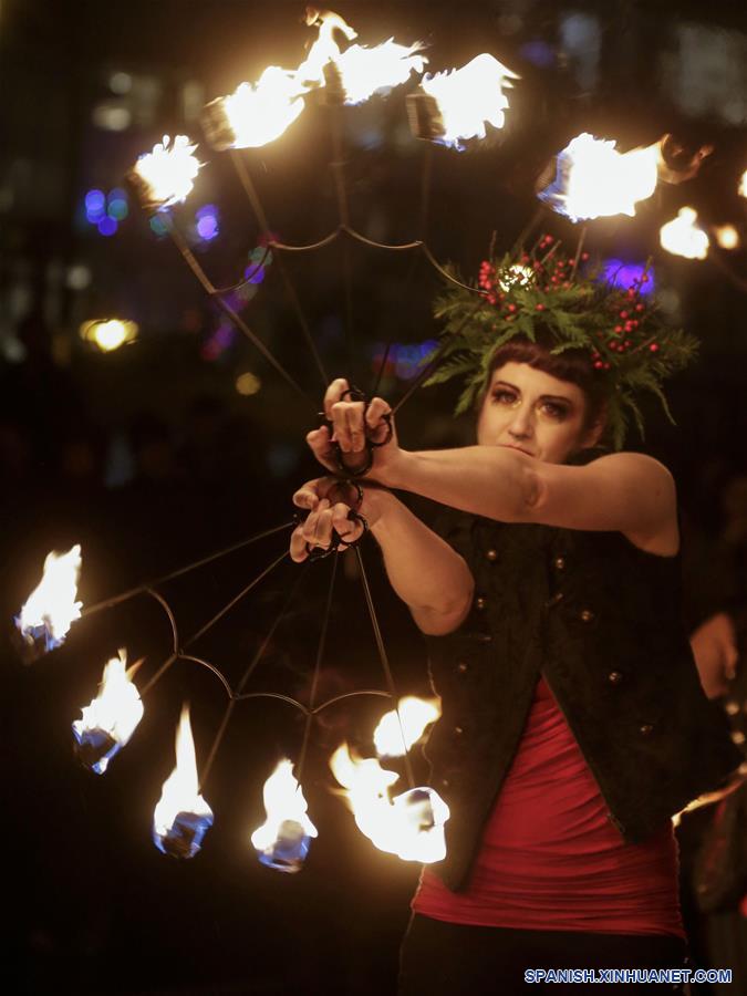 CANADA-VANCOUVER-FESTIVAL DE SOLSTICIO DE INVIERNO