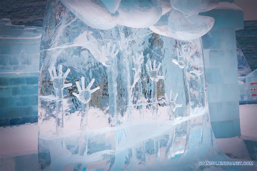 CHINA-HARBIN-ESCULTURAS DE HIELO