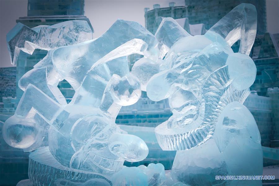 CHINA-HARBIN-ESCULTURAS DE HIELO
