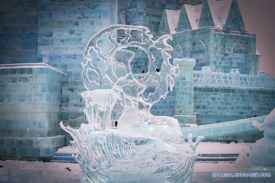 CHINA-HARBIN-ESCULTURAS DE HIELO