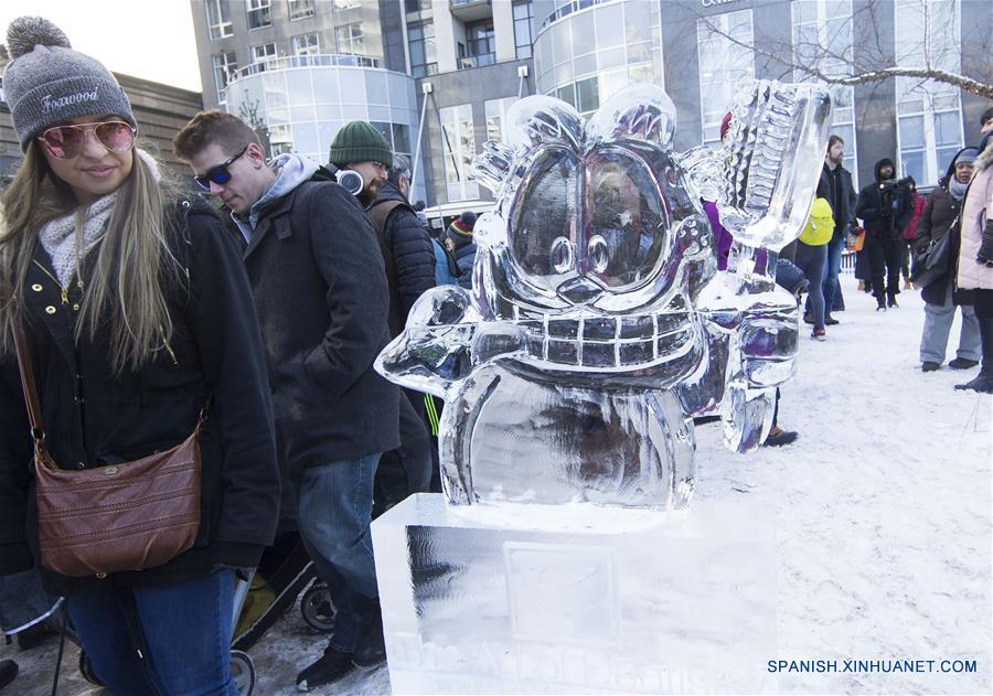 CANADA-TORONTO-FESTIVAL DE HIELO