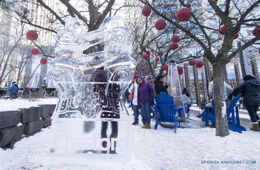 CANADA-TORONTO-FESTIVAL DE HIELO