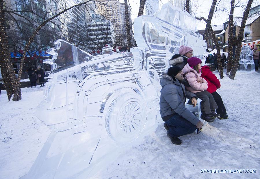 CANADA-TORONTO-FESTIVAL DE HIELO