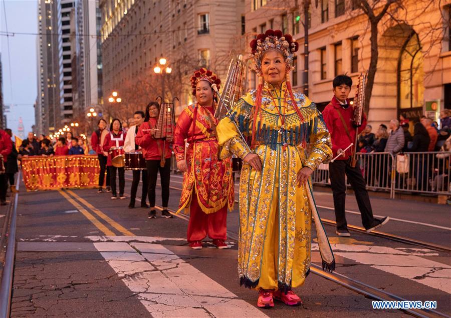 EEUU-SAN FRANCISCO-A&Ntilde;O NUEVO LUNAR CHINO-DESFILE