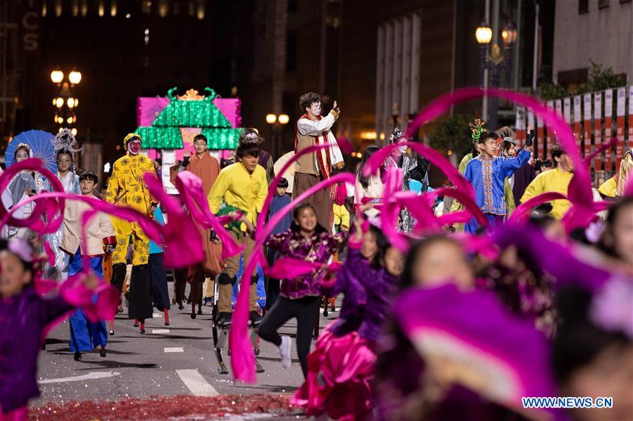 EEUU-SAN FRANCISCO-A&Ntilde;O NUEVO LUNAR CHINO-DESFILE