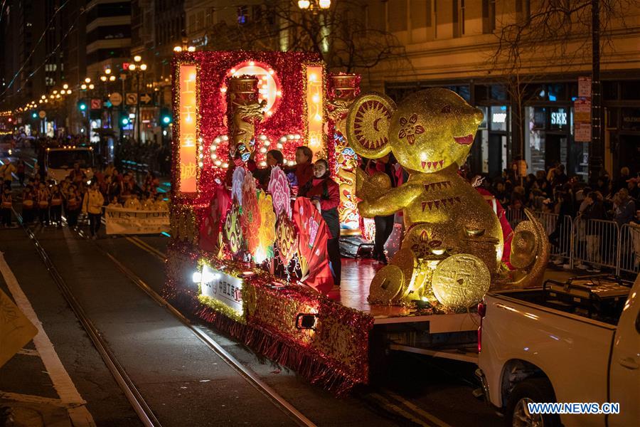 EEUU-SAN FRANCISCO-A&Ntilde;O NUEVO LUNAR CHINO-DESFILE