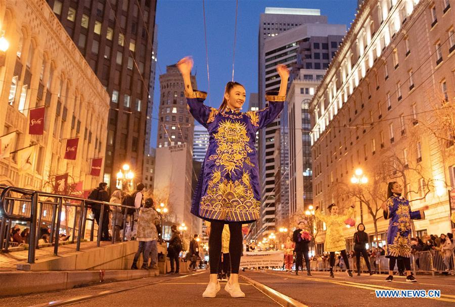 EEUU-SAN FRANCISCO-A&Ntilde;O NUEVO LUNAR CHINO-DESFILE