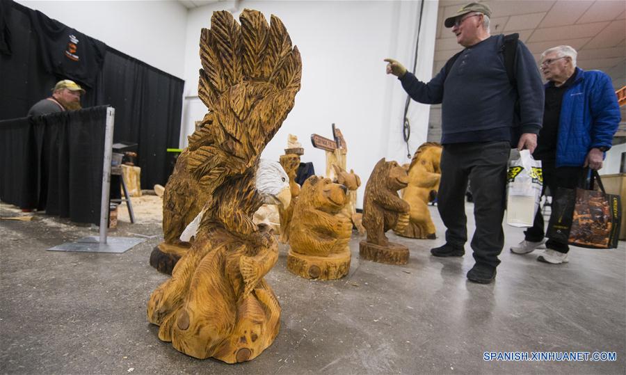 CANADA-TORONTO-EXHIBICION DE CARPINTERIA