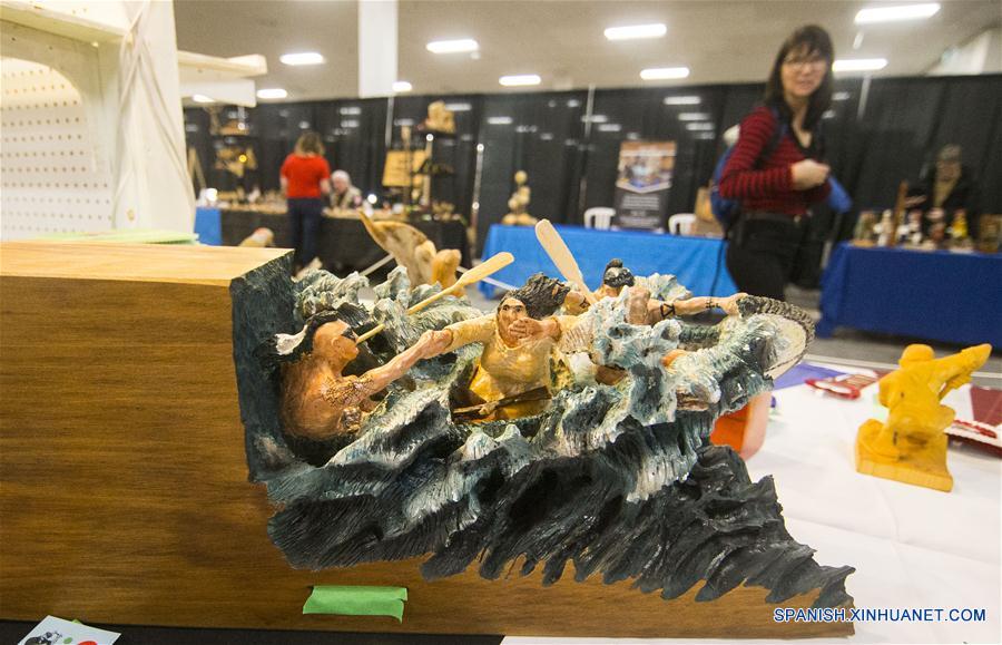 CANADA-TORONTO-EXHIBICION DE CARPINTERIA