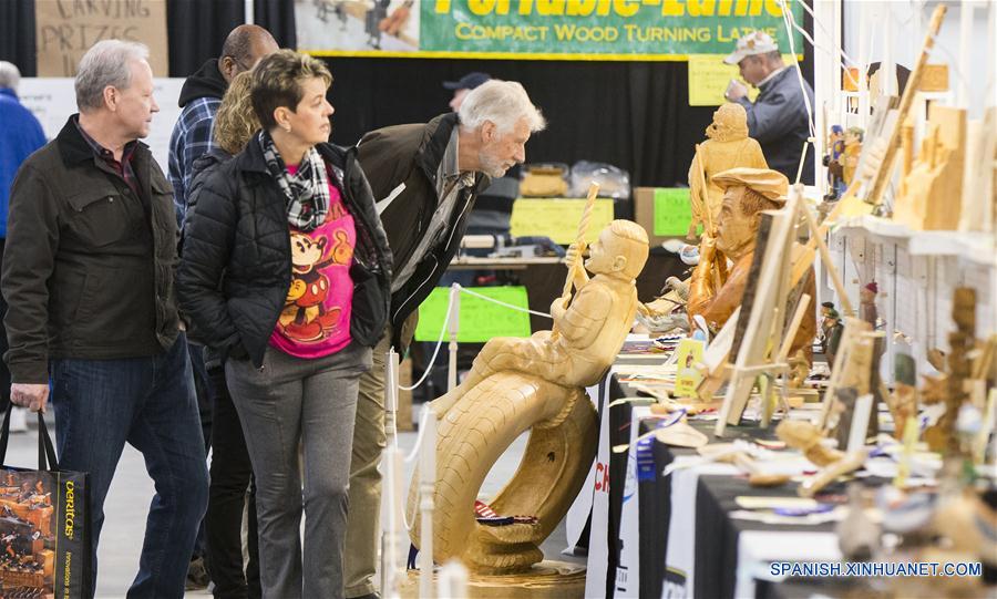 CANADA-TORONTO-EXHIBICION DE CARPINTERIA