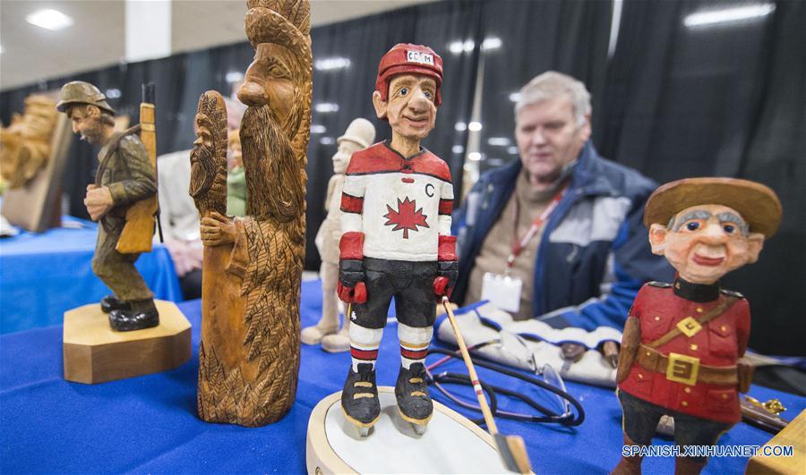 CANADA-TORONTO-EXHIBICION DE CARPINTERIA