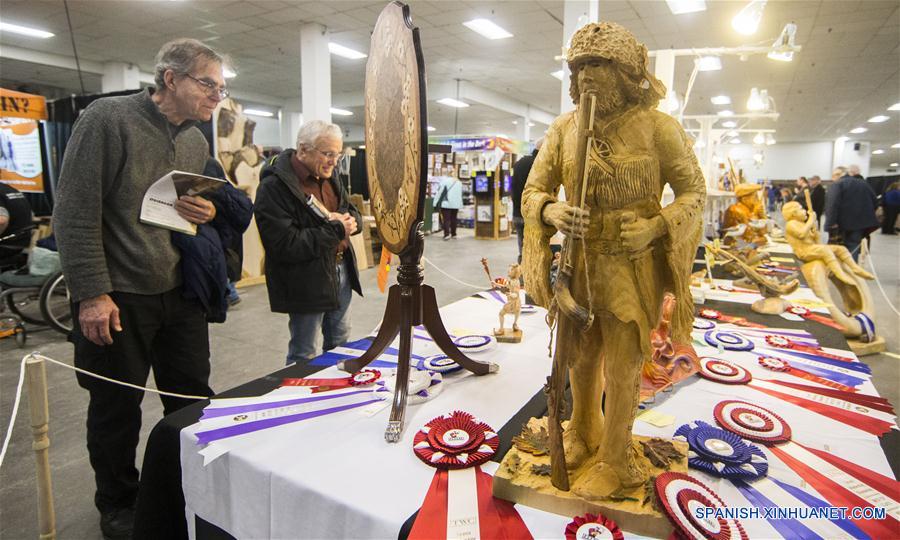 CANADA-TORONTO-EXHIBICION DE CARPINTERIA