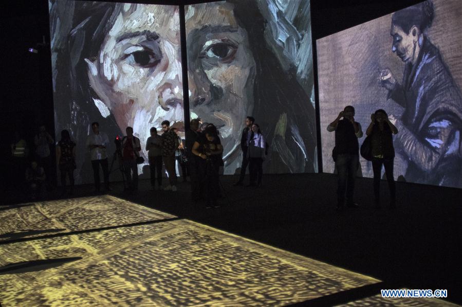 MEXICO-CIUDAD DE MEXICO-CULTURA-EXPOSICION-VAN GOGH ALIVE