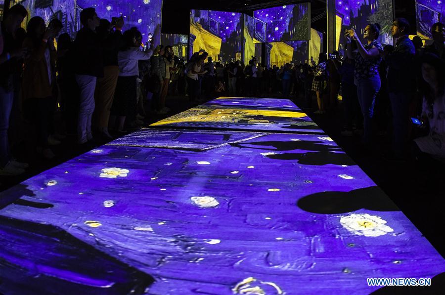 MEXICO-CIUDAD DE MEXICO-CULTURA-EXPOSICION-VAN GOGH ALIVE