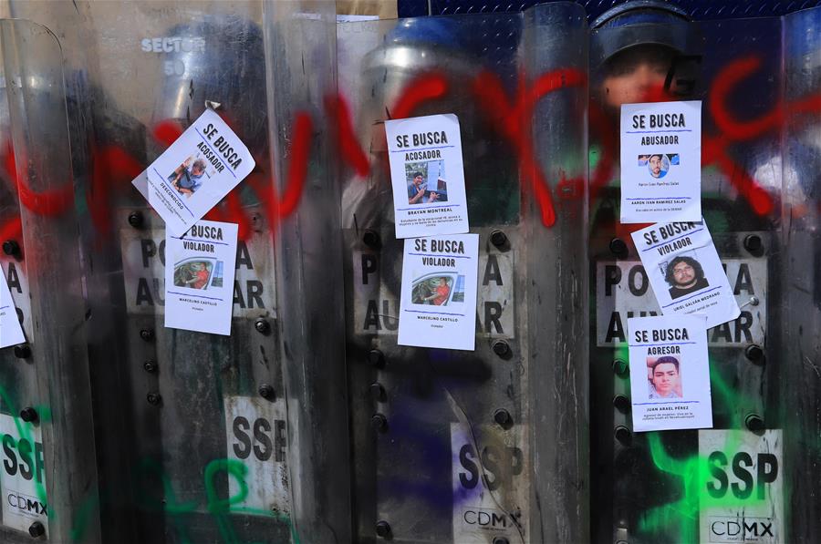 MEXICO-CIUDAD DE MEXICO-DIA INTERNACIONAL DE LA MUJER-MANIFESTACION