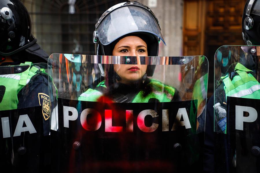 MEXICO-CIUDAD DE MEXICO-DIA INTERNACIONAL DE LA MUJER-MANIFESTACION 