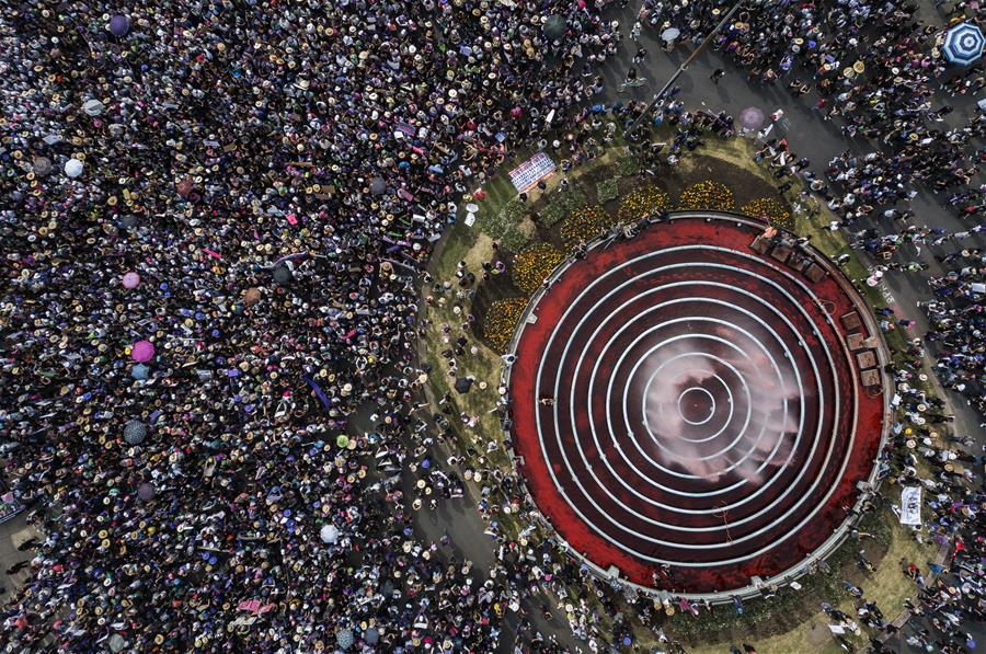 MEXICO-CIUDAD DE MEXICO-DIA INTERNACIONAL DE LA MUJER-MANIFESTACION