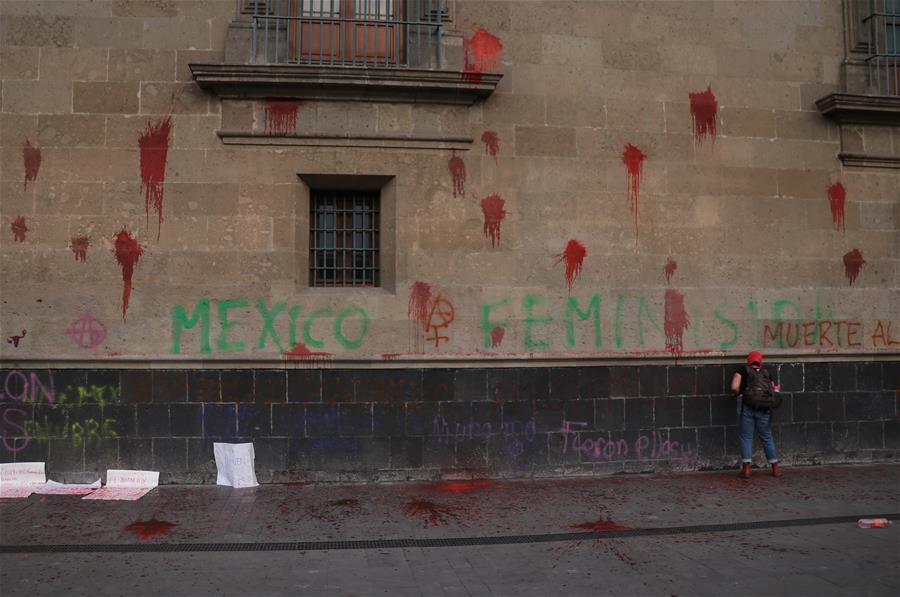 MEXICO-CIUDAD DE MEXICO-DIA INTERNACIONAL DE LA MUJER-MANIFESTACION