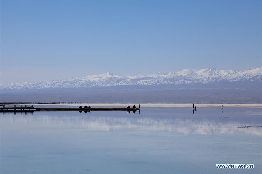 CHINA-QINGHAI-WULAN-LAGO SALADO CAKA-REAPERTURA