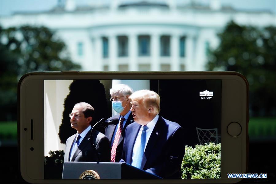 EEUU-WASHINGTON-TRUMP-CONFERENCIA DE PRENSA-COVID-19