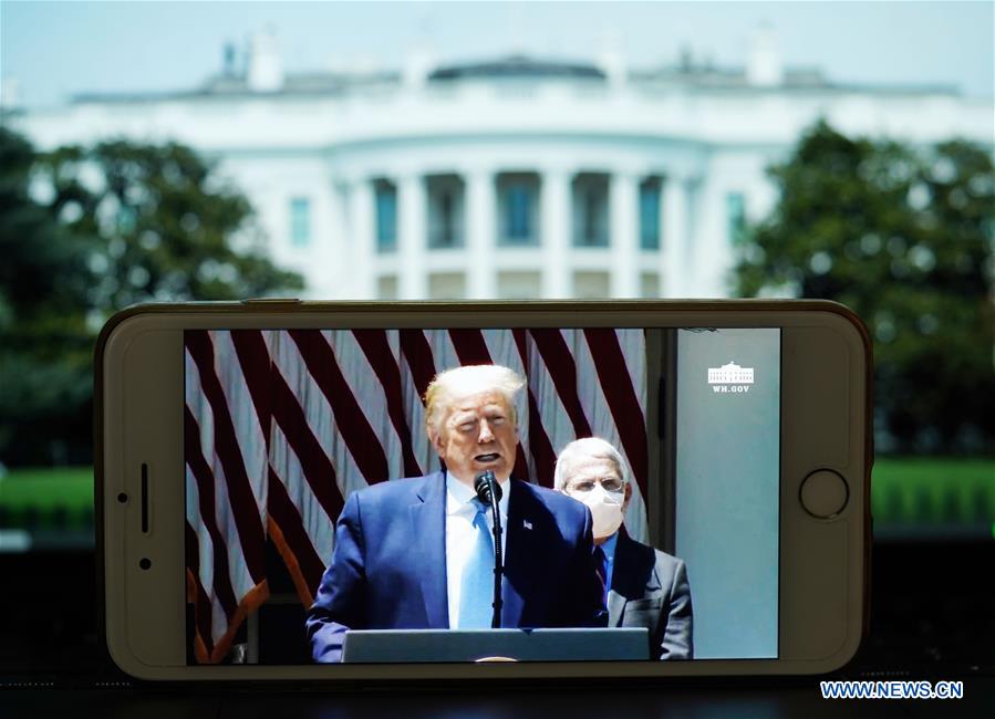 EEUU-WASHINGTON-TRUMP-CONFERENCIA DE PRENSA-COVID-19