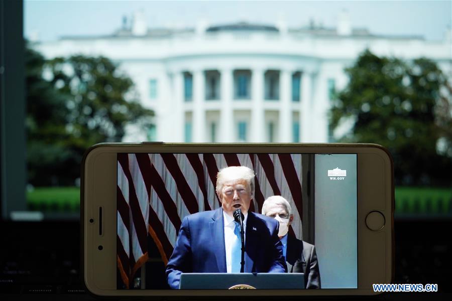 EEUU-WASHINGTON-TRUMP-CONFERENCIA DE PRENSA-COVID-19