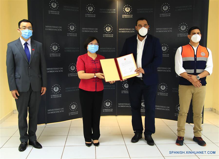 EL SALVADOR-SAN SALVADOR-CHINA-DONATIVO