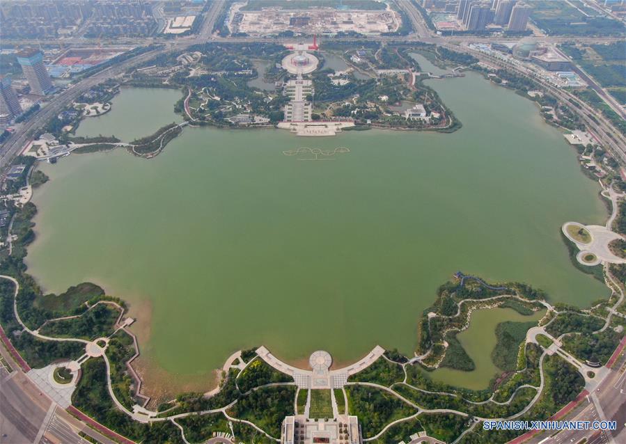 CHINA-HENAN-SHANGQIU-LAGO RIYUE
